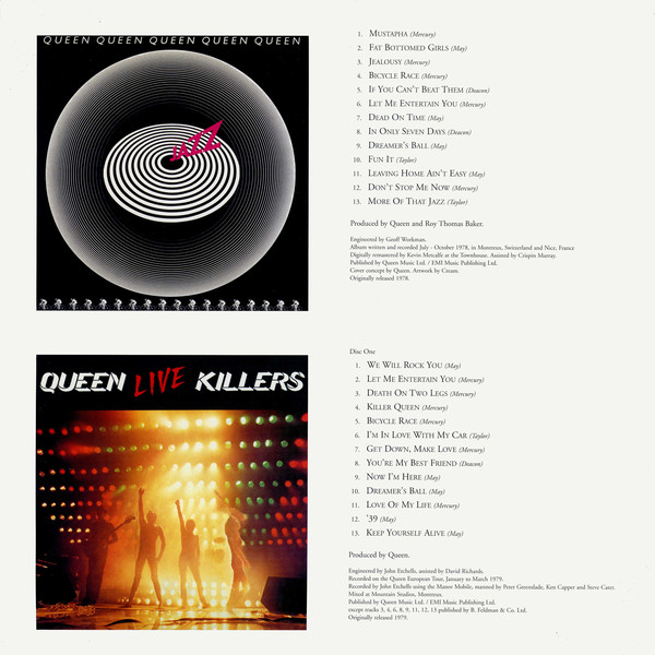 Queen  The Ultimate Collection : Front07+vk08